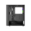 Obudowa PC GEMBIRD Fornax 4300 Midi Tower ATX, szkło hartowane, 2x3.5 cala wnęki, 3x2.5 cala wnęki, obsługa wentylatorów ARGB, USB 3.2 Gen1