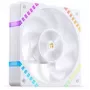 Wentylator obudowy 120mm Jonsbo HF2-120 biały — odwrócone łopatki, PWM, ARGB