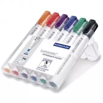 Marker Staedtler Lumocolor whiteboard 351 6 szt. Bullet tip