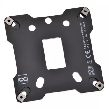 Backplate Alphacool 13071 ze stali nierdzewnej czarny 90 mm