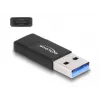 DeLOCK 60001 adapter USB A USB C czarny