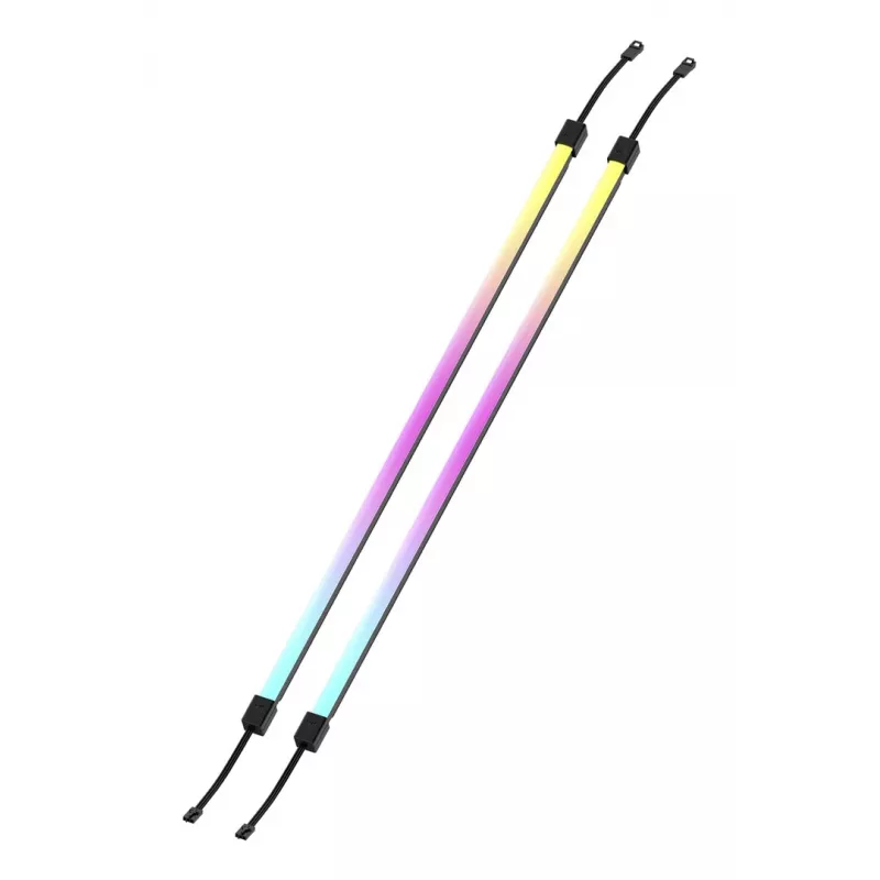 Taśma LED CORSAIR LS430 Aurora — wielokolorowa, 430×10×10 mm, 2 szt.