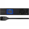 Jednostka dystrybucji zasilania PowerWalker 10133010 PDU 1U czarna, gniazda typu F, złącze C20, 16 A, 3500 W, kabel 2 m