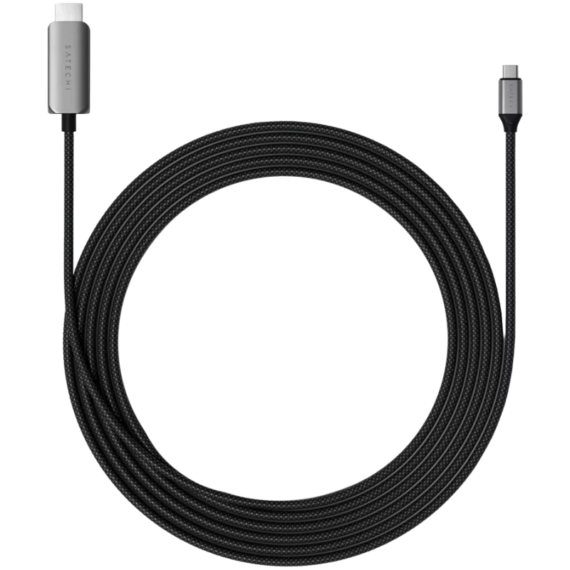Kabel Satechi USB-C do HDMI 2.1 8K, długość: 1,96 m, złącze HDMI 2.1 i USB-C