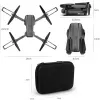Dron E99 Pro | Dron + zestaw z 3 bateriami i pokrowcem | 1800 mAh