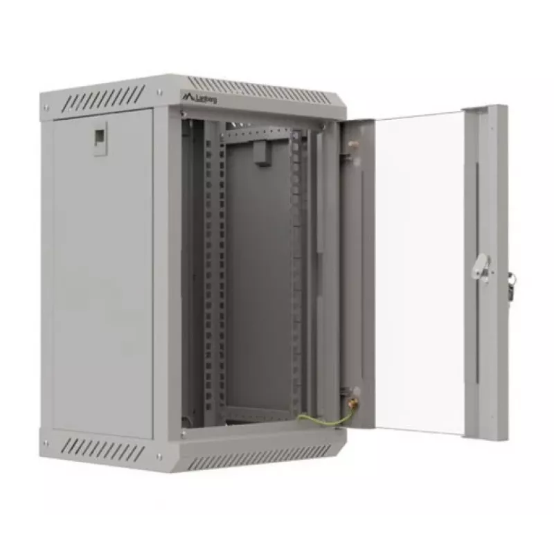 Lanberg WF11-3309-10S szafa rack 9U Montaż naścienny Szary