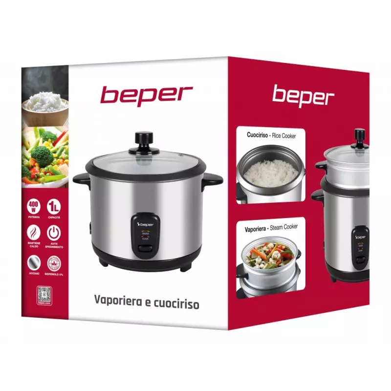 Beper P101VAP001 pionowy steamer do ubrań 2200W z funkcją pary