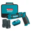 Klucz udarowy Makita TD022DSE 1/4 cala 2450 RPM 25 N⋅m Czarny, Niebieski