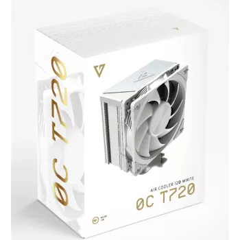 MODECOM Volcano 0C T720 Chłodzenie procesora powietrzne 12 cm Biały