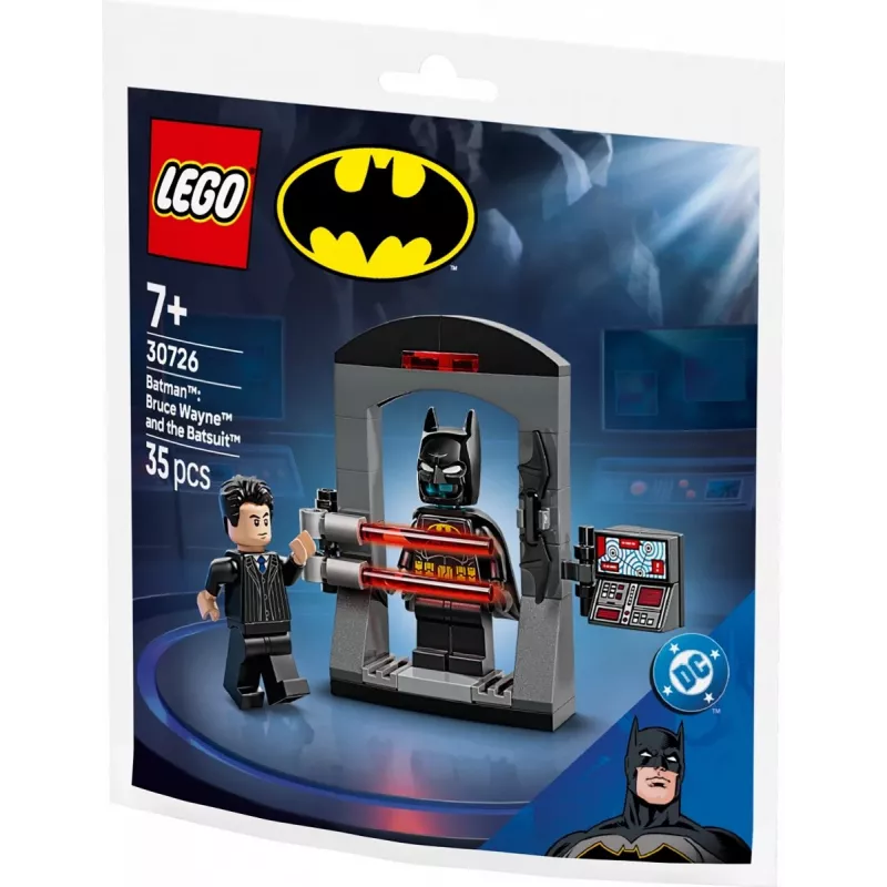 Klocki Super Heroes 30726 Batman: Bruce Wayne i Batsuit