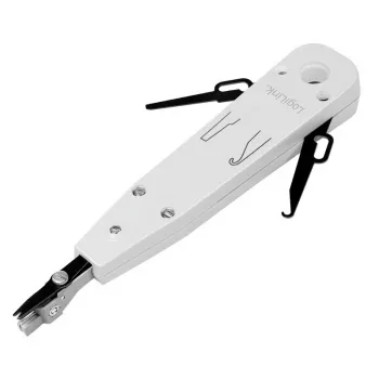 Zaciskarka do kabli LOGILINK WZ0001A do RJ45/RJ11, wbudowany obcinak i ściągacz izolacji, biała