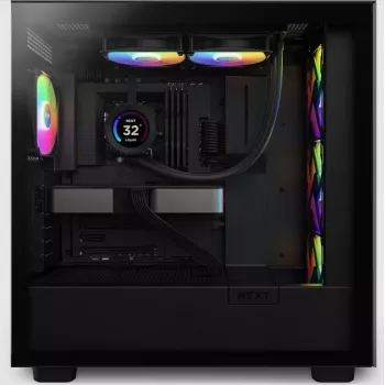 Chłodzenie cieczą all-in-one NZXT Kraken Elite 240 RGB 12 cm Czarny