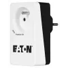 Skrzynka przeciwprzepięciowa Eaton Protection Box 1 FR — 1 gniazdo typu E, 220–250 V, 16 A, 4000 W, czarna, kompaktowa