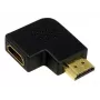 Adapter przejściówki HDMI LOGILINK AH0008 — HDMI na HDMI, czarny, pozłacane styki
