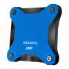 Zewnętrzny SSD ADATA SD620 512 GB, USB 3.2 Gen 2 Micro-USB B, niebieski, silikonowa obudowa, odporny na wstrząsy