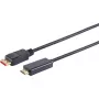 Kabel wideo adapter S/CONN 10-71075 10 m DisplayPort HDMI Typ A Czarny