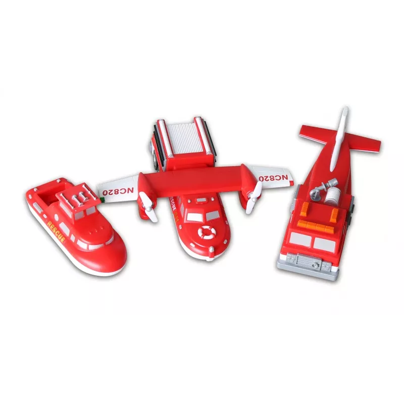 Zestaw pojazdów Popular Playthings Mix or Match Vehicles Fire and Rescue