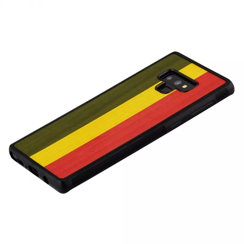 Etui na smartfon man and wood do Samsung Galaxy Note 9 — Reggae Czarny etui ochronne
