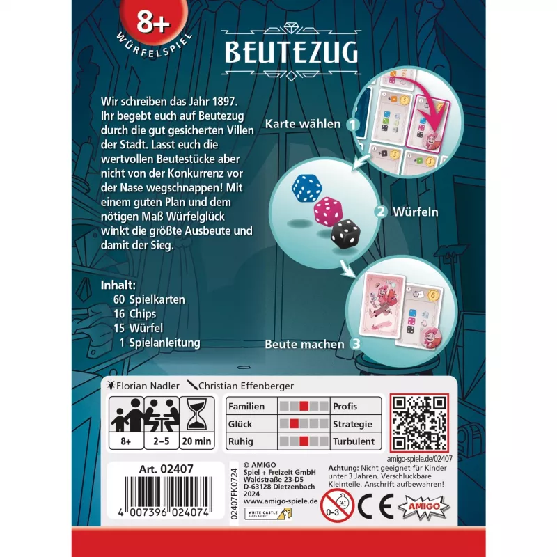 Beutezug, gra w kości