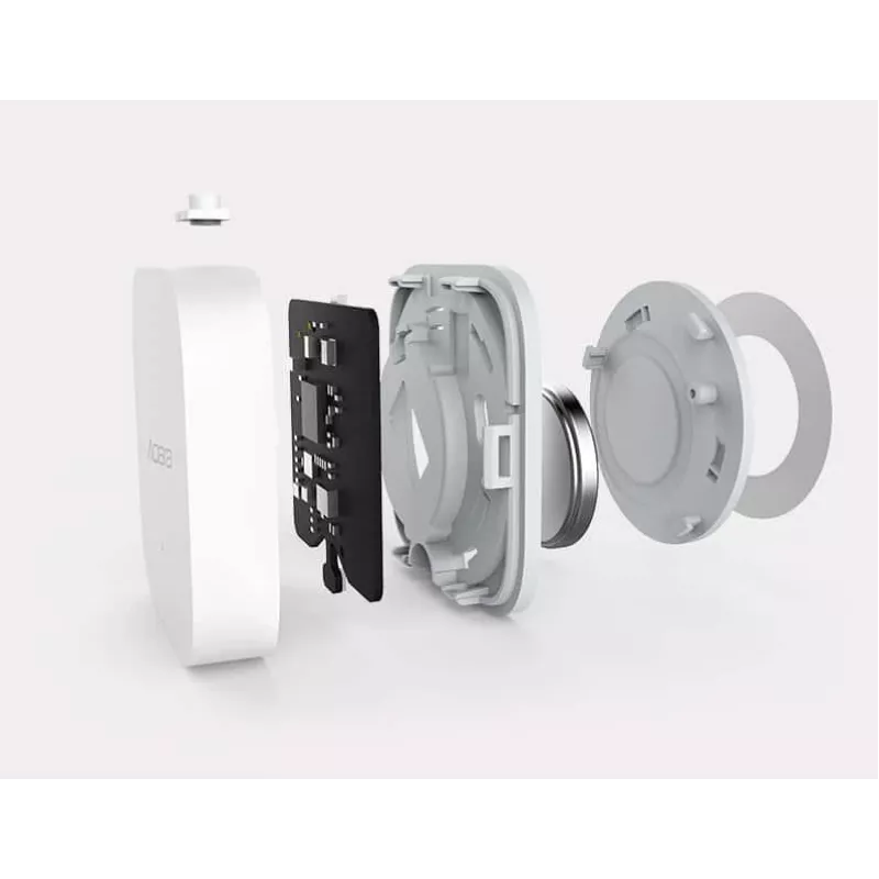 Czujnik Aqara TH-S02D biały temperatura i wilgotność. HomeKit Alexa Google