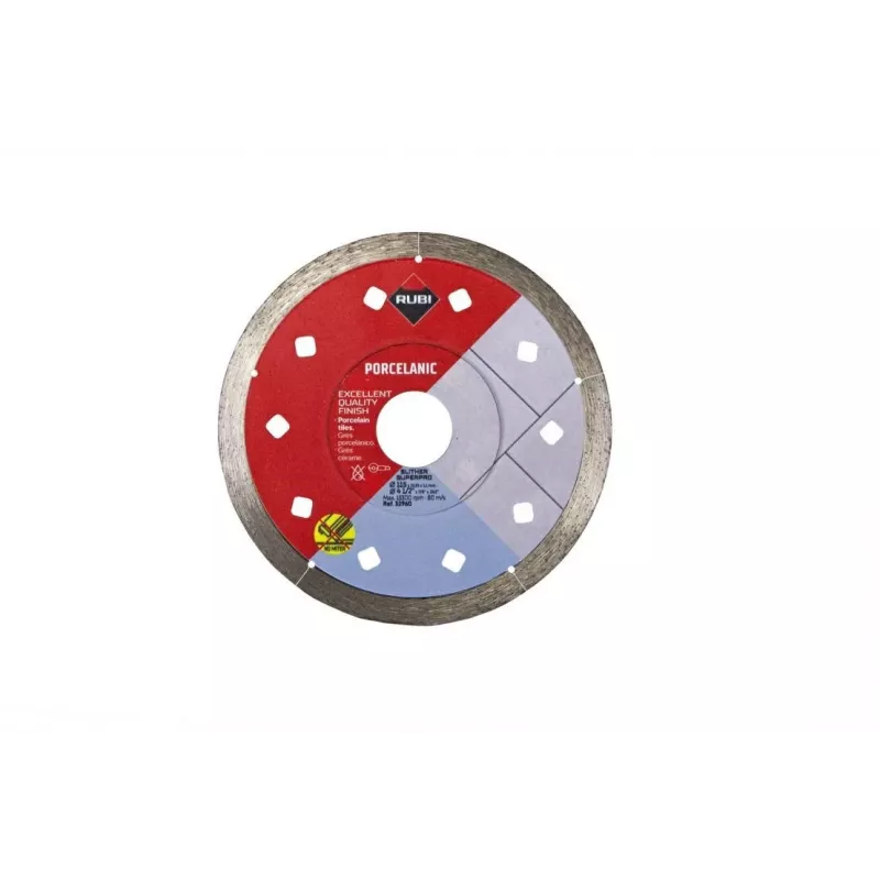 Diamentowa tarcza tnąca RUBI 115 mm Superpro do precyzyjnego cięcia