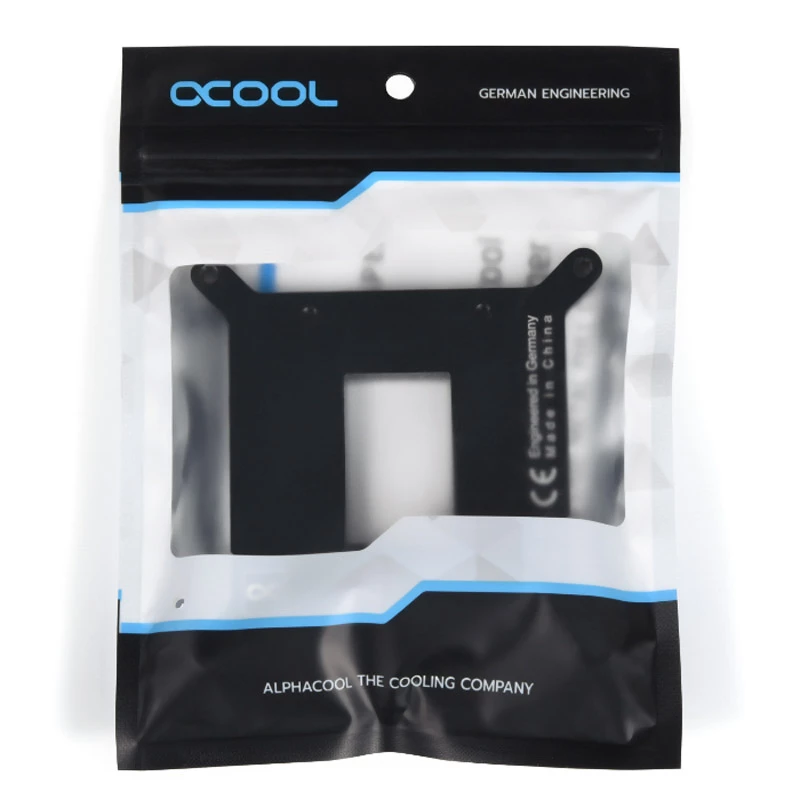 Backplate Alphacool 13072 Metalowy czarny 86x67x86mm