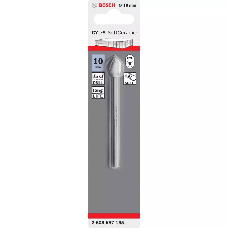 Wiertło Bosch CYL-9 średnica 1 cm długość 90 mm