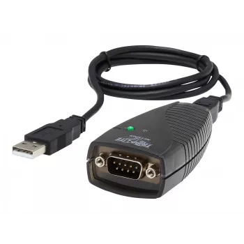 Tripp Lite USA-19HS Keyspan USB-na-Szeregowy Adapter - USB-A-Wtyk na DB9 RS232-Wtyk - 0,91 m - TAA (USA-19HS)