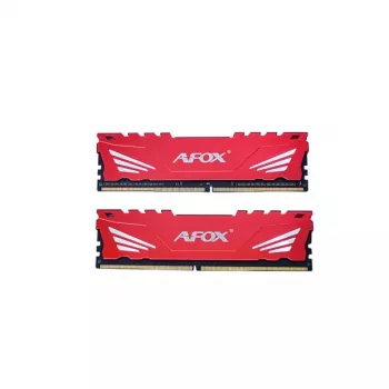 Pamięć RAM do komputera stacjonarnego AFOX GAMING DDR4 2×16 GB 32 GB 3200 MHz CL16 1,35 V XMP2 czerwona