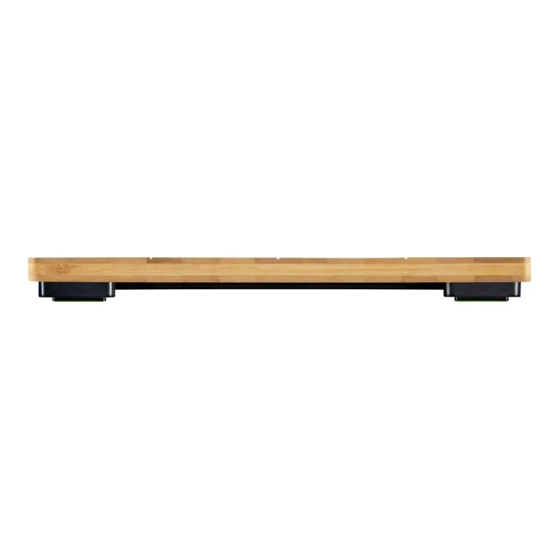 Soehnle Style Sense Bamboo Magic elektroniczna waga łazienkowa kwadratowa bambusowa (63880)