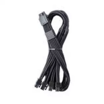 Kabel zasilający CableMod C-Series Pro ModMesh 16-pin na 4×8-pin w oplocie do zasilaczy Corsair Type 4 i 3, 60 cm, czarny