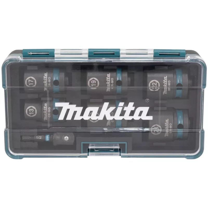 Makita E-16592 zestaw nasadek udarowych Czarny, Turkusowy