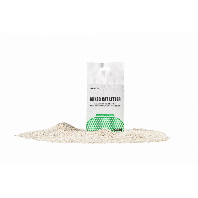 Żwirek dla kota PETKIT Mixed Cat Litter, 3 worki – wielopak zbrylającego się żwirku