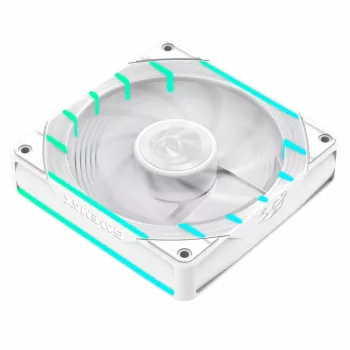 GAMEMAX TORNADO T12 ARGB-RW 120mm Biały Wentylator Obudowy z Odwróconymi Łopatkami