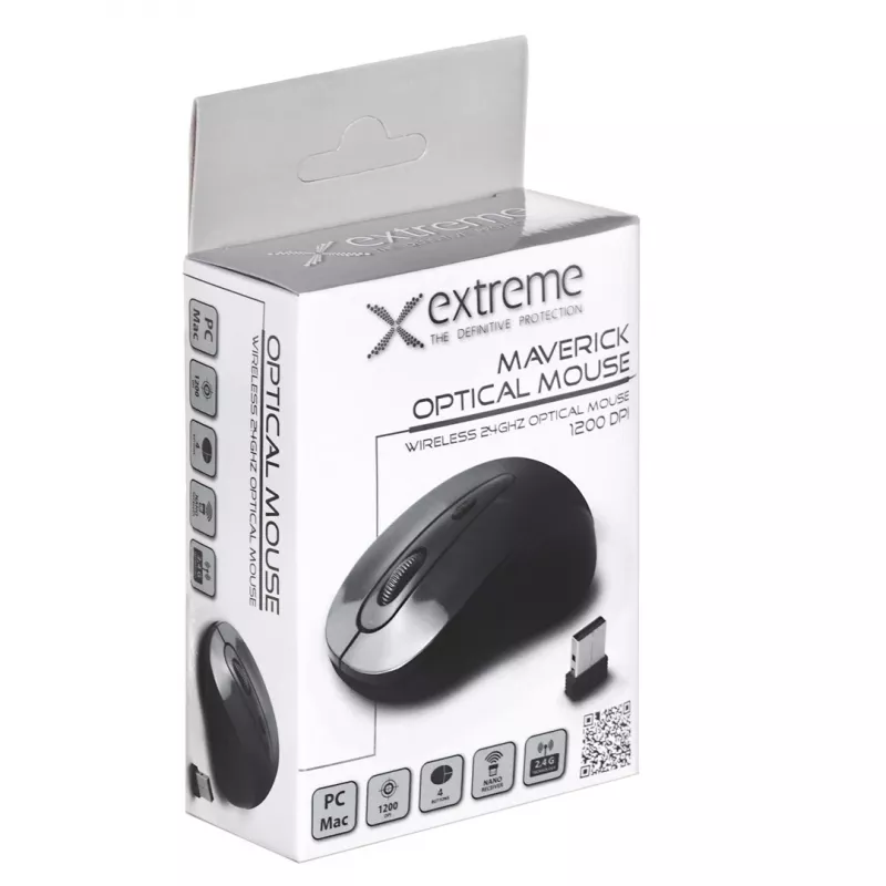 Mysz Extreme XM104K USB Typ-A Optyczna 1000 DPI Praworęczna