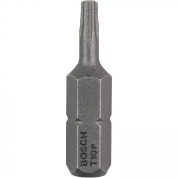 Bosch Wkrętak bit extra twardy, 3 szt., Torx, T10, Stal, T10, 25 mm