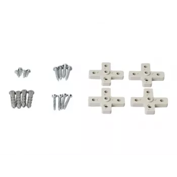 Zasilacz AXIS 5000-001 do kamer bezpieczeństwa, 220–240 V na 24 V 0.4 A, biały, 147×80×187 mm