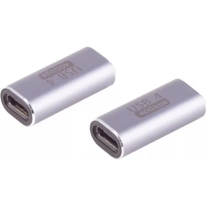 Złącze USB-C ShiverPeaks 14-05038 40Gbps metalowe, szybki transfer danych