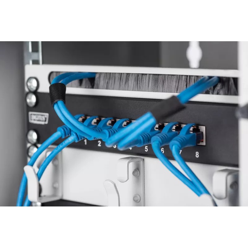 Zarządzanie kablami Digitus DN-10 ORG-1/2U