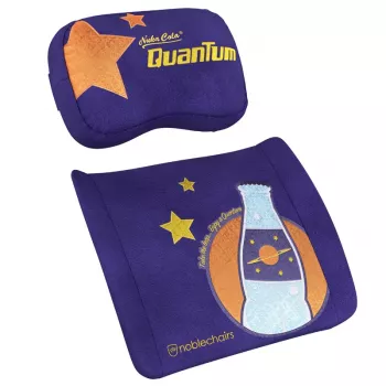 Poduszka pod szyję/Poduszka lędźwiowa noblechairs Fallout Nuka-Cola Quantum fioletowa 2 szt.