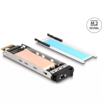 Wechselrahmen Einschub 1 x M.2 NVMe SSD für Wechselrahmen 47028 / 47042 / 47070 / 47072 / 47111 / 47117 / 47126 / 47129