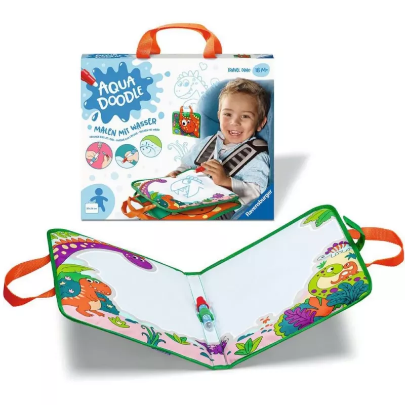 Zestaw do malowania Ravensburger Aqua Doodle Travel Dino – ministeps (model 04566)