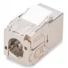 Digitus CAT 6A kompaktowy moduł keystone ekranowany montaż beznarzędziowy 12 szt.