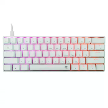 Przewodowa klawiatura mechaniczna White Shark Shinobi-2 (GK-004211) — układ US, przełączniki czerwony, biała