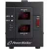 PowerWalker AVR 2000 SIV FR regulator napięcia 2 gniazda AC 110 - 280 V Czarny