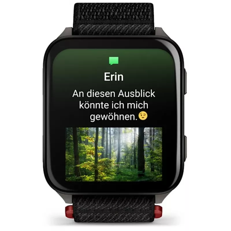 Smartwatch GARMIN Venu X1 — 2-calowy AMOLED, GPS/GLONASS/Galileo, 5 ATM, bateria 11 dni, czarny silikonowy pasek
