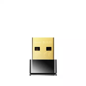 Adapter Bluetooth Cudy BU530 USB Typ-A, Czarny, Wyjście Bluetooth, Obsługa Windows 8.1