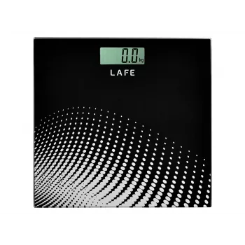 Lafe 44591 Elektroniczna waga łazienkowa FitScale Czarny