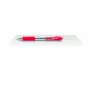 Długopis Stanger 18000300040 Softgrip wysuwany — czerwony tusz, wysuwana końcówka, miękki uchwyt