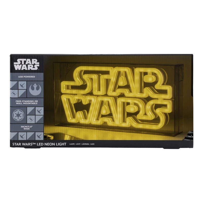 Neon LED Paladone Star Wars PP13123SW — dekoracyjny znak LED na ścianę lub półkę